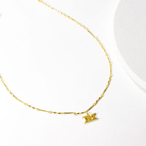 Letter Necklace (M) - Gold